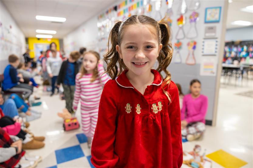 Students take part in a Character Parade